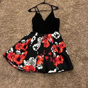 Black formal dress